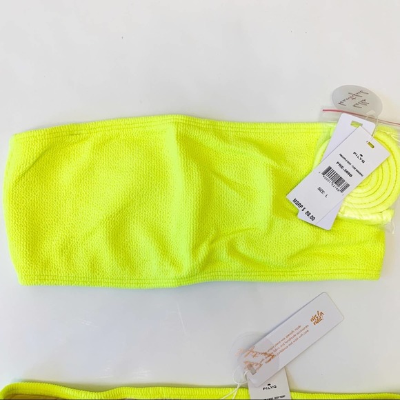 PilyQ Pineapple Reef Bikini Set size Large - Picture 4 of 12